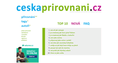 Desktop Screenshot of ceskaprirovnani.cz